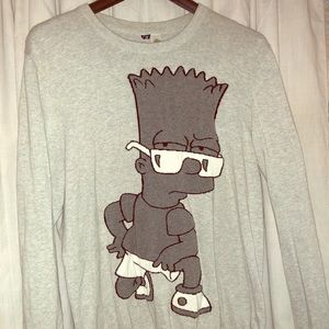 H&M bart Simpson sweater